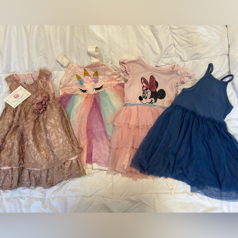 Girls' Dress Bundle with Lace and Tulle